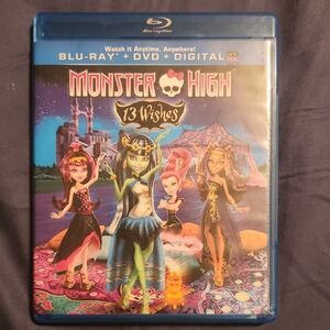 Universal Monster High 13 Wishes Blu-ray - Blue Case